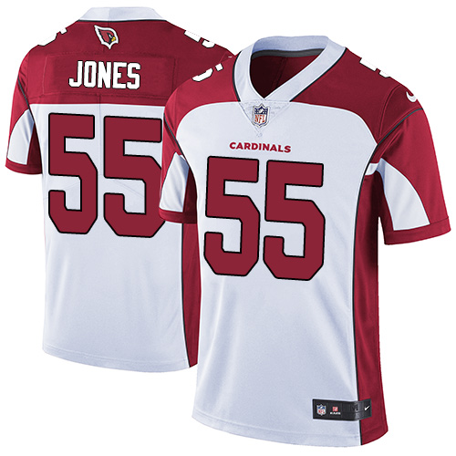 Nike Cardinals #55 Chandler Jones White Men's Stitched NFL Vapor Untouchable Limited Jersey